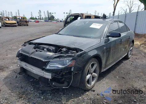 2012 Audi A4 2.0T Premium from USA, damaged, VIN WAUFFAFL7CN006415